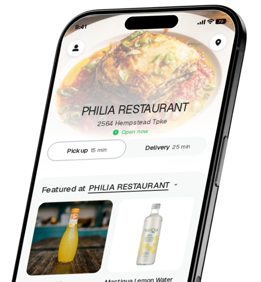 PHILIA RESTAURANT app preview