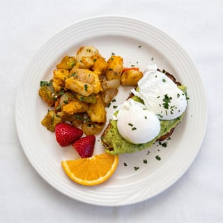 Fried Burrata Salad