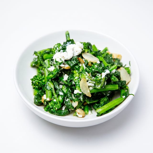 Sauteed Broccoli Rabe & Feta.