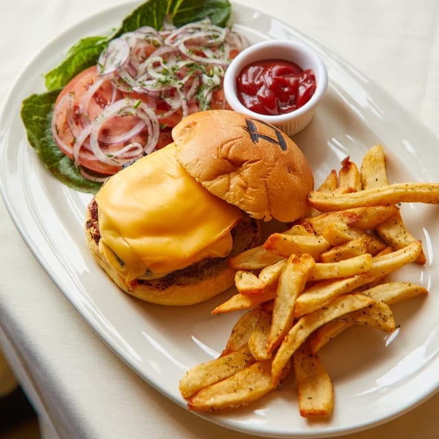 Philia Wagyu Burger.