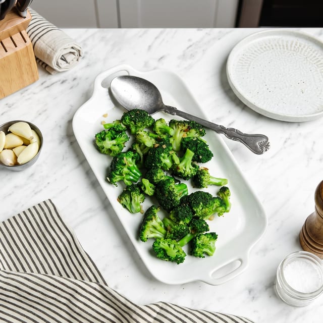 Sauteed Broccoli.