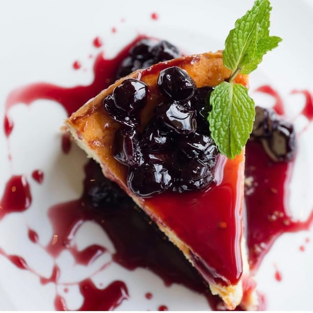 Greek Yogurt Cheesecake.