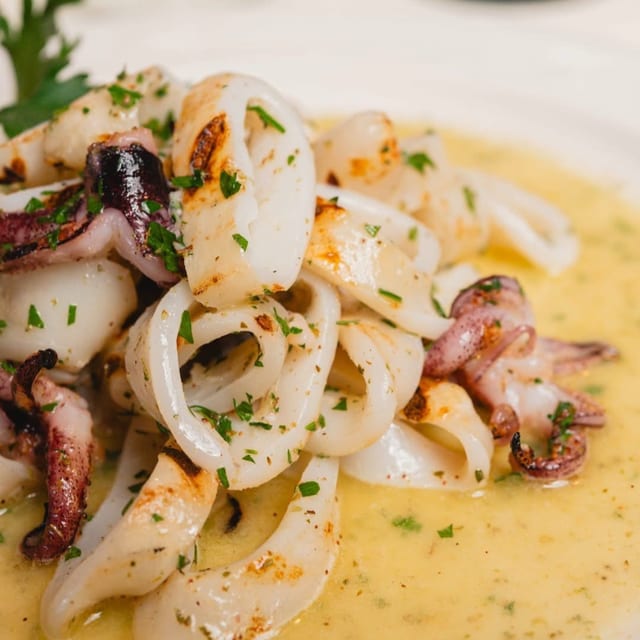 Grilled Calamari.
