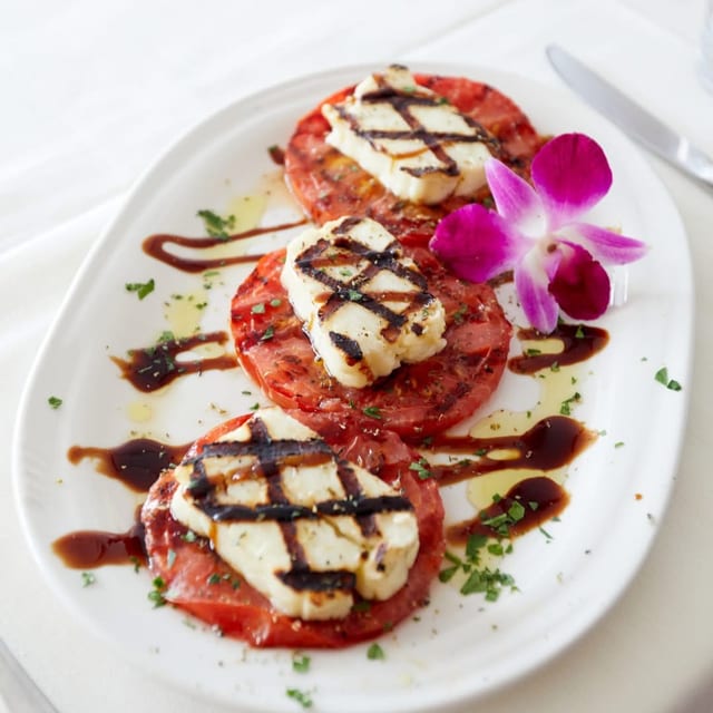 Grilled Halloumi.