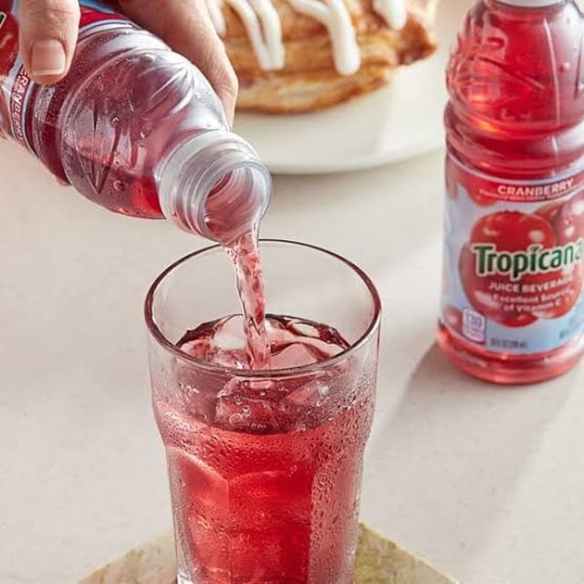 Cranberry Juice.