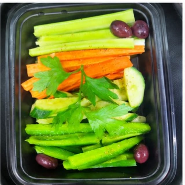 Side of Raw Vegetables.
