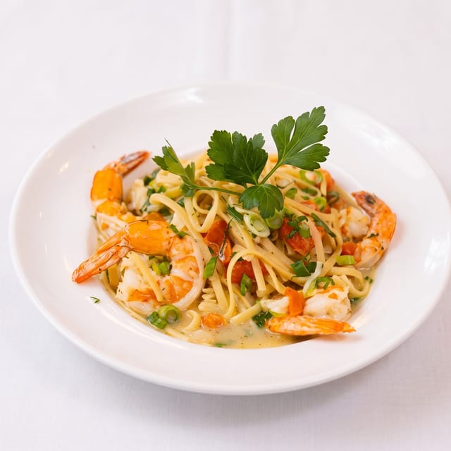 Shrimp Linguine.