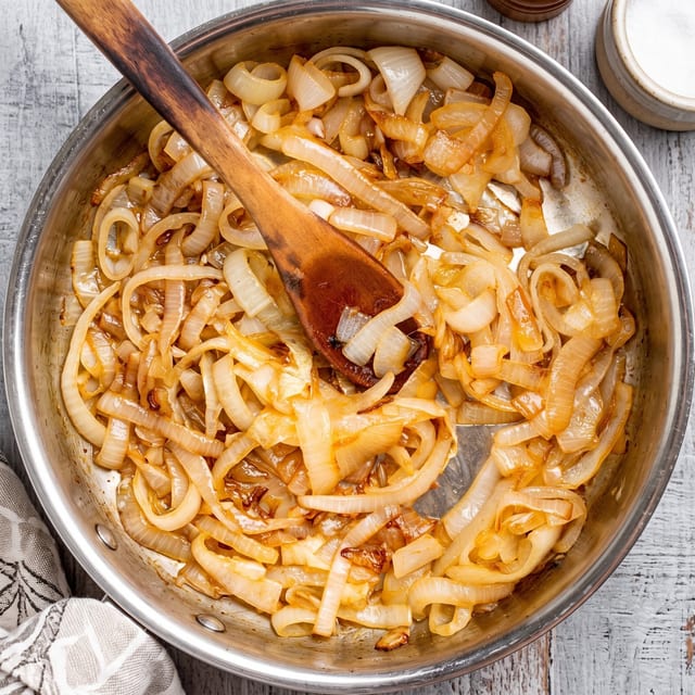 Sauteed Onions.